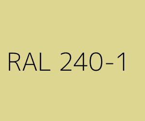 Couleur RAL 240-1 