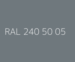 Couleur RAL 240 50 05 