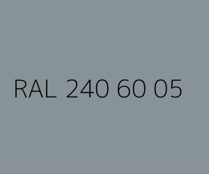 Couleur RAL 240 60 05 