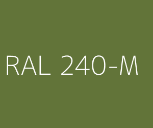 Couleur RAL 240-M 