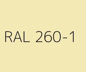 Couleur RAL 260-1 