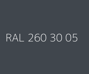 Couleur RAL 260 30 05 