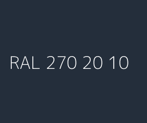 Couleur RAL 270 20 10 
