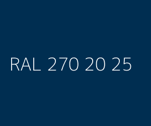 Couleur RAL 270 20 25 