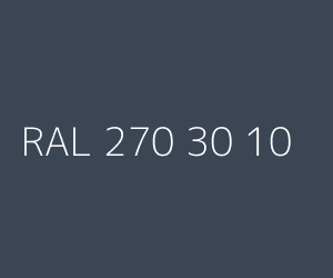 Couleur RAL 270 30 10 