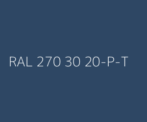 Couleur RAL 270 30 20-P-T 