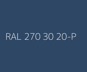 Couleur RAL 270 30 20-P 