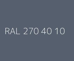 Couleur RAL 270 40 10 