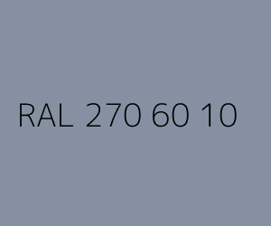 Couleur RAL 270 60 10 