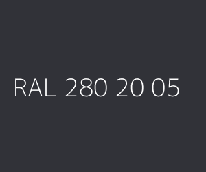Couleur RAL 280 20 05 