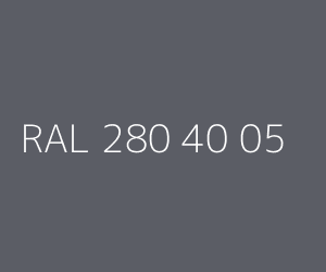 Couleur RAL 280 40 05 