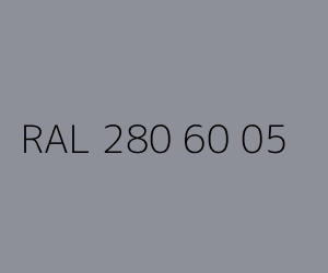 Couleur RAL 280 60 05 