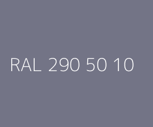 Couleur RAL 290 50 10 