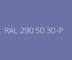 Couleur RAL 290 50 30-P 
