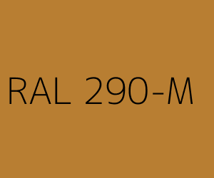 Couleur RAL 290-M 