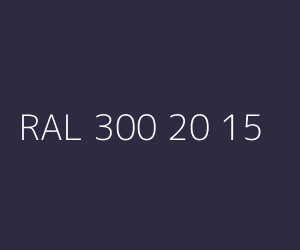 Couleur RAL 300 20 15 