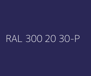 Couleur RAL 300 20 30-P 