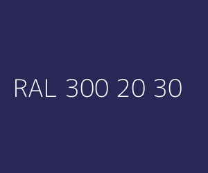 Couleur RAL 300 20 30 