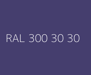 Couleur RAL 300 30 30 