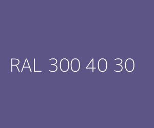 Couleur RAL 300 40 30 