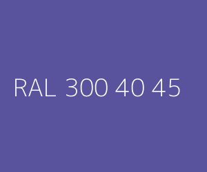 Couleur RAL 300 40 45 