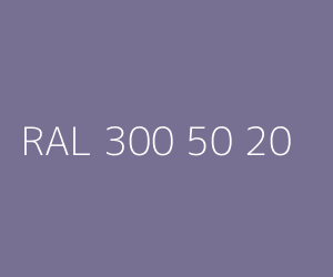 Couleur RAL 300 50 20 