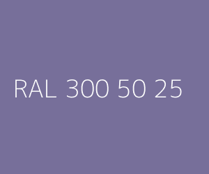 Couleur RAL 300 50 25 