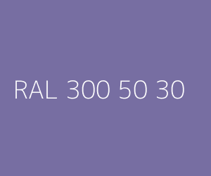 Couleur RAL 300 50 30 