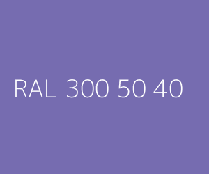 Couleur RAL 300 50 40 