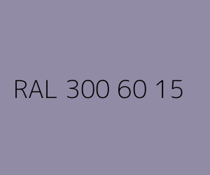 Couleur RAL 300 60 15 