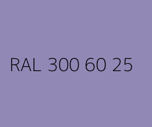 Couleur RAL 300 60 25 