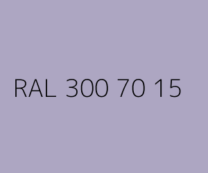 Couleur RAL 300 70 15 