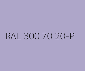 Couleur RAL 300 70 20-P 