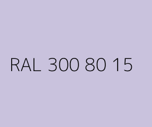 Couleur RAL 300 80 15 