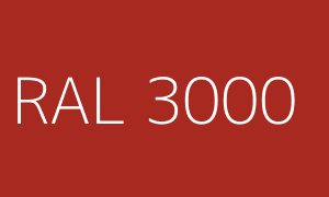 Couleur RAL 3000