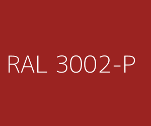 Couleur RAL 3002-P ROUGE CARMIN