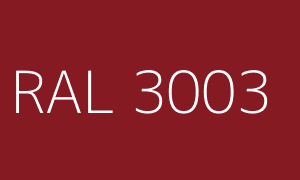 Couleur RAL 3003