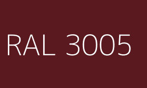 Couleur RAL 3005