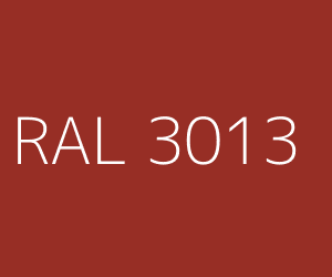 Couleur RAL 3013 ROUGE TOMATE Couleur RAL 3013 ROUGE TOMATE