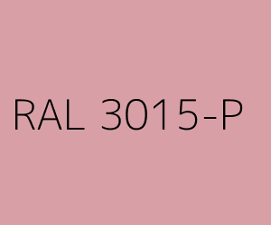 Couleur RAL 3015-P ROSE CLAIR