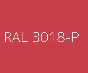 Couleur RAL 3018-P ROUGE FRAISE