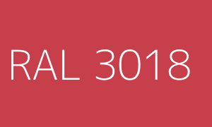 Couleur RAL 3018