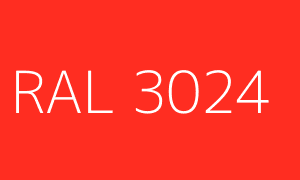 Couleur RAL 3024