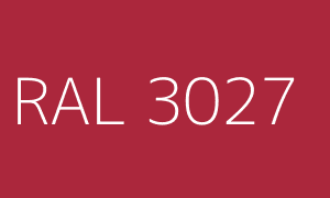 Couleur RAL 3027