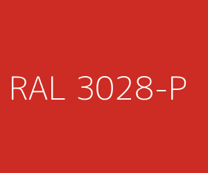 Couleur RAL 3028-P ROUGE PU
