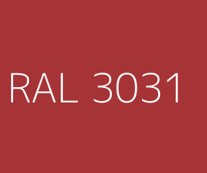 Couleur RAL 3031 ROUGE ORIENTAL