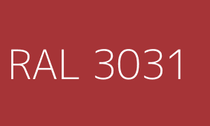 Couleur RAL 3031