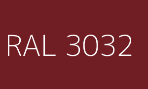 Couleur RAL 3032