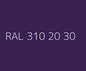 Couleur RAL 310 20 30 