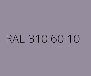 Couleur RAL 310 60 10 